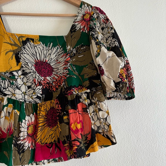 MOTHER Multicolor Floral Blouse - Picture 2 of 5